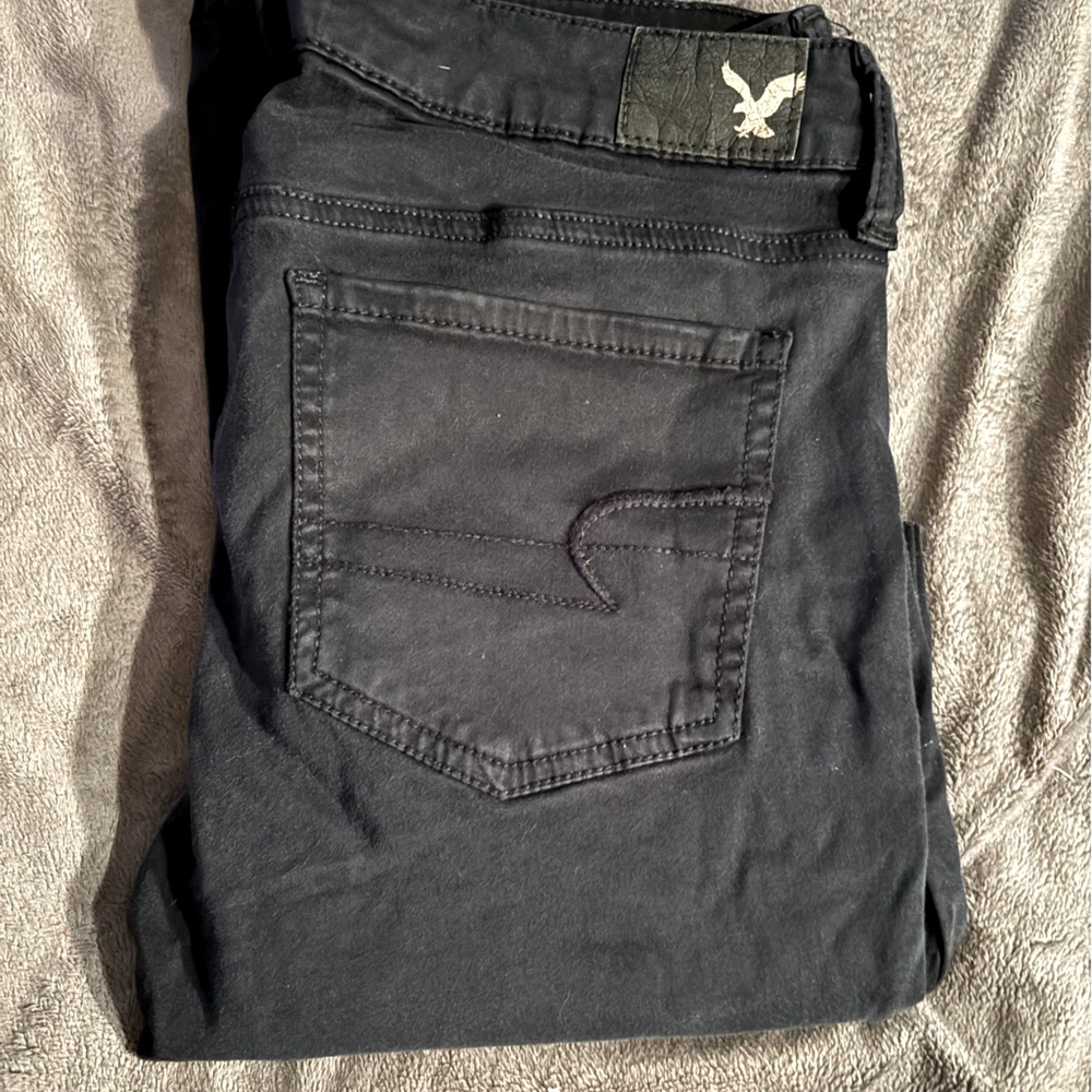 Navy blue American Eagle jeans